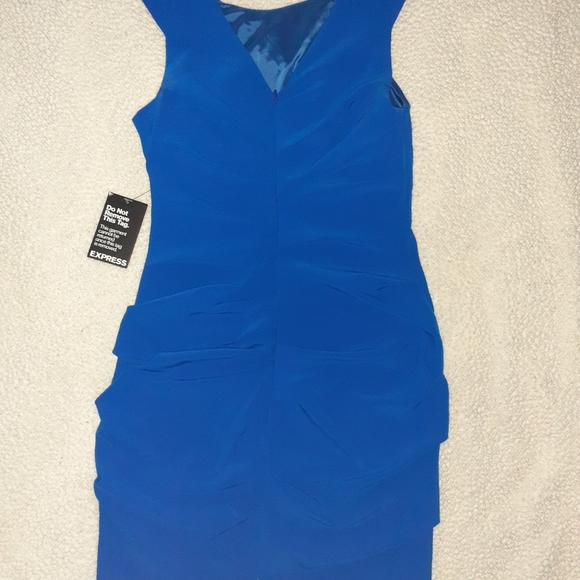 Blue Express Dress. Size 6 - Picture 3 of 7
